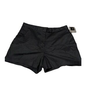 New Mossimo Women’s Stretch Black Shorts Size 14 NWT